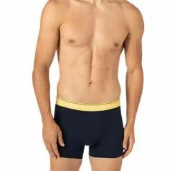 Polo Ralph Lauren Trunks 3er Pack 714830299/032 Baumwoll-Stretch, Marineblau, Weinrot-hellblau-gelb -Wäsche Verkaufsshop 379133 norm3