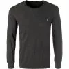 Polo Ralph Lauren Longsleeve 710760/015 Custom Slim Fit, Baumwolle, Asphalt