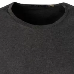 Polo Ralph Lauren Longsleeve 710760/015 Custom Slim Fit, Baumwolle, Asphalt -Wäsche Verkaufsshop 379144 norm2