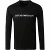 EMPORIO ARMANI T-Shirt 8N1TN8/1JPZZ/0021 Longsleeve, Baumwolle, Schwarz