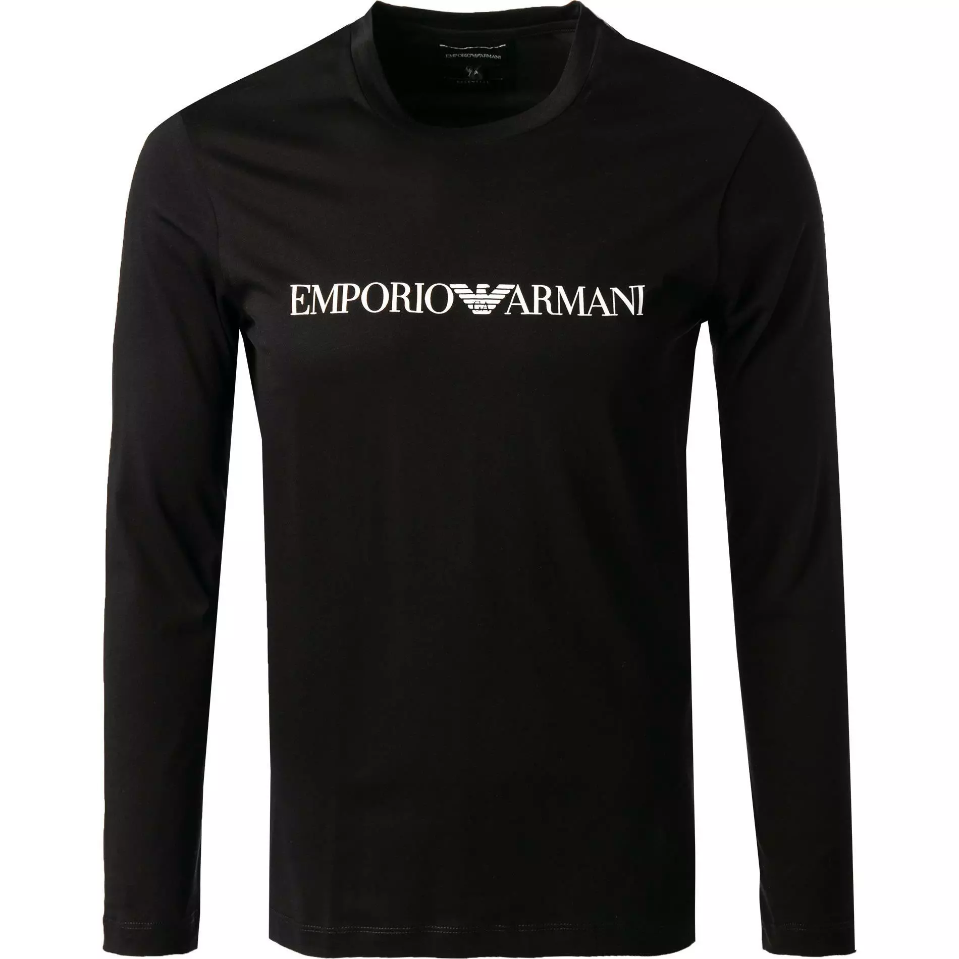 EMPORIO ARMANI T-Shirt 8N1TN8/1JPZZ/0021 Longsleeve, Baumwolle, Schwarz 1 EMPORIO ARMANI T-Shirt 8N1TN8/1JPZZ/0021 Longsleeve, Baumwolle, Schwarz