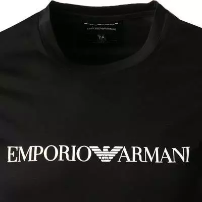EMPORIO ARMANI T-Shirt 8N1TN8/1JPZZ/0021 Longsleeve, Baumwolle, Schwarz 3 EMPORIO ARMANI T-Shirt 8N1TN8/1JPZZ/0021 Longsleeve, Baumwolle, Schwarz – Bild 3