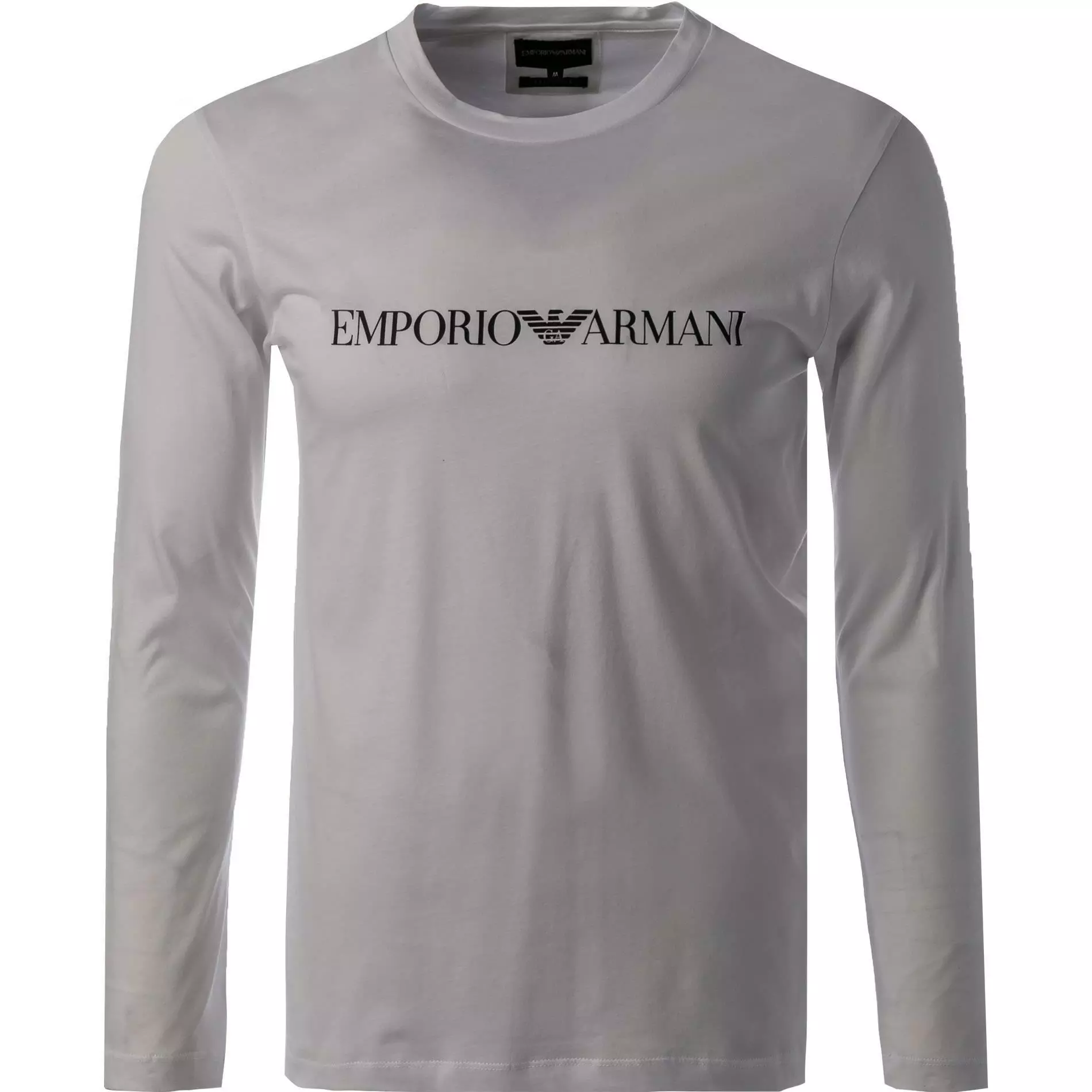 EMPORIO ARMANI T-Shirt 8N1TN8/1JPZZ/0146 Longsleeve, Baumwolle, Weiß 1 EMPORIO ARMANI T-Shirt 8N1TN8/1JPZZ/0146 Longsleeve, Baumwolle, Weiß