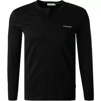 Calvin Klein Longsleeve K10K107715/BEH Bio Baumwolle, Schwarz 2 Calvin Klein Longsleeve K10K107715/BEH Bio Baumwolle, Schwarz – Bild 2