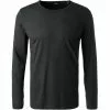 Daniel Hechter Longsleeve 75021/112941/990 Baumwolle-Viskose, Schwarz meliert, Schwarz