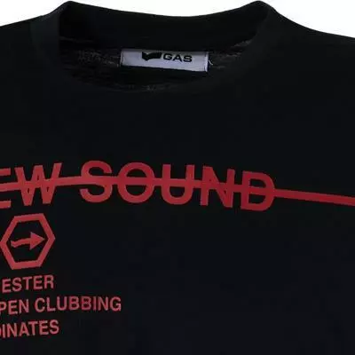 GAS Longsleeve 300223 184451/0194 Bio Baumwolle, Dunkelblau 3 GAS Longsleeve 300223 184451/0194 Bio Baumwolle, Dunkelblau – Bild 3