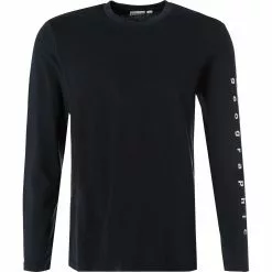 NAPAPIJRI Longsleeve NP0A4FRG/176 Baumwolle, Marineblau, Marine