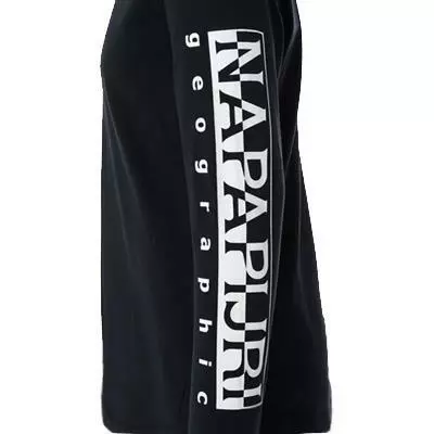 NAPAPIJRI Longsleeve NP0A4FRG/176 Baumwolle, Marineblau, Marine 4 NAPAPIJRI Longsleeve NP0A4FRG/176 Baumwolle, Marineblau, Marine – Bild 4