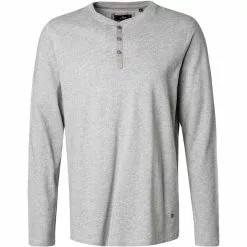RAGMAN Longsleeve 347947/012 Baumwolle, Grau