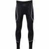 UYN Sport Pants U100005/B472 Lange Unterhose, Mikrofaser, Schwarz-anthrazit, Schwarz-anthrazit-weiß
