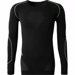 UYN T-Shirt U100006/B472 Funktionsshirt, Mikrofaser, Schwarz-anthrazit, Schwarz-anthrazit-weiß