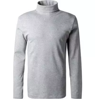 Daniel Hechter Rollkragenshirt 75001/112906/910 Regular Fit, Baumwolle, Silbergrau meliert, Silber 2 Daniel Hechter Rollkragenshirt 75001/112906/910 Regular Fit, Baumwolle, Silbergrau meliert, Silber – Bild 2