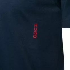 HUGO T-Shirt 2er Pack 50408203/463 T-Shirts, Baumwolle, Navy-schwarz, Nachtblau -Wäsche Verkaufsshop 381213 norm5