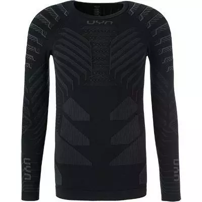 UYN T-Shirt Resilyon U100288/B014 Funktionsshirt, Mikrofaser, Schwarz-anthrazit 2 UYN T-Shirt Resilyon U100288/B014 Funktionsshirt, Mikrofaser, Schwarz-anthrazit – Bild 2