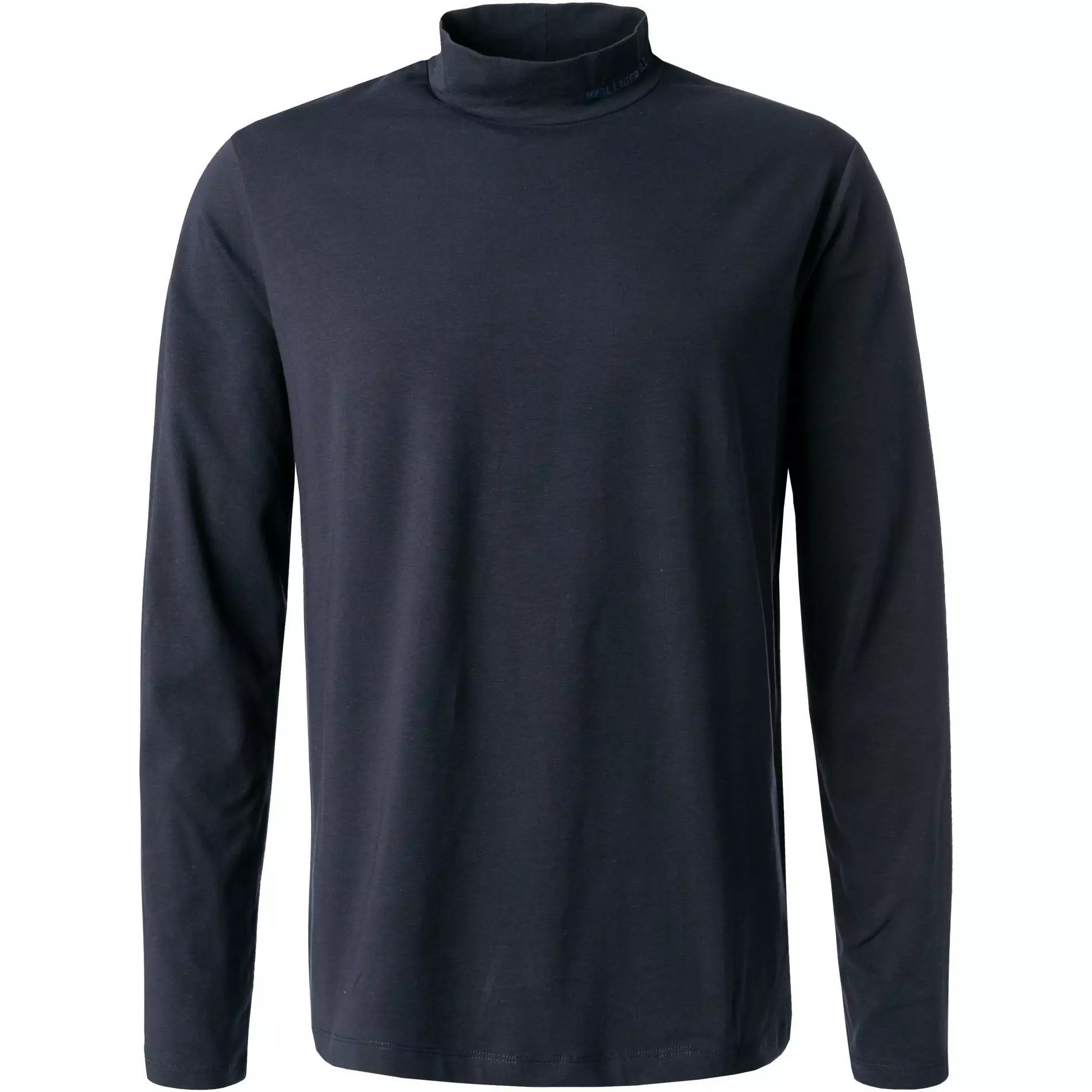 KARL LAGERFELD Longsleeve 755031/0/512221/690 Baumwolle, Nachtblau 1 KARL LAGERFELD Longsleeve 755031/0/512221/690 Baumwolle, Nachtblau
