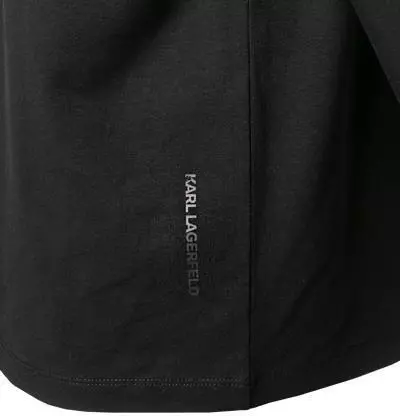 KARL LAGERFELD Longsleeve 755031/0/512221/990 Baumwolle, Schwarz 5 KARL LAGERFELD Longsleeve 755031/0/512221/990 Baumwolle, Schwarz – Bild 5
