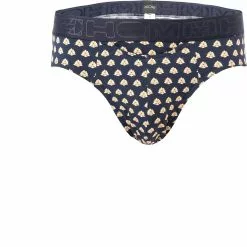 HOM Mini Briefs HO1 Grimaud 402273/I0RA Slip, Baumwoll-Stretch, Marine-curry, Navy