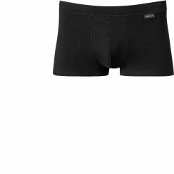 Alberto Boxershorts Daniel 06707007/999 Trunk, Baumwoll-Stretch, Schwarz