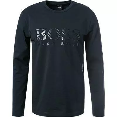 BOSS Longsleeve Togn2 50462871/410 Baumwolle, Navy 2 BOSS Longsleeve Togn2 50462871/410 Baumwolle, Navy – Bild 2
