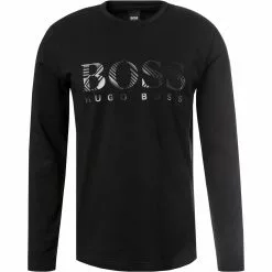 BOSS Longsleeve Togn2 50462871/001 Baumwolle, Schwarz