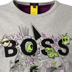 BOSS Longsleeve Tovel Lotus 50462903/053 Oversized Fit, Baumwolle, Grau, Hellgrau 7 BOSS Longsleeve Tovel Lotus 50462903/053 Oversized Fit, Baumwolle, Grau, Hellgrau -Wäsche Verkaufsshop 381583 norm2