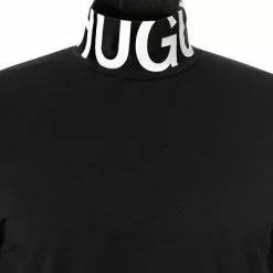 HUGO Longsleeve Dardini 50461715/001 Stehkragenshirt, Baumwolle, Schwarz 6 HUGO Longsleeve Dardini 50461715/001 Stehkragenshirt, Baumwolle, Schwarz -Wäsche Verkaufsshop 381612 norm2