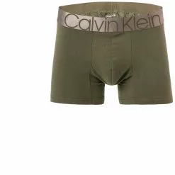 Calvin Klein Underwear Calvin Klein ICON Trunk NB2537A/RBN Baumwoll-Stretch, Olivgrün, Olive