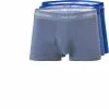 Calvin Klein Underwear Calvin Klein COTTON STRETCH 3er Pack U2664G/WHV Trunks, Baumwoll-Stretch, Blau-grau, Saphir-grau