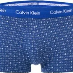 Calvin Klein Underwear Calvin Klein COTTON STRETCH 3er Pack U2664G/WHV Trunks, Baumwoll-Stretch, Blau-grau, Saphir-grau -Wäsche Verkaufsshop 381677 norm2