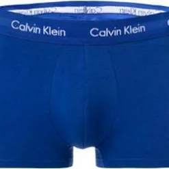 Calvin Klein Underwear Calvin Klein COTTON STRETCH 3er Pack U2664G/WHV Trunks, Baumwoll-Stretch, Blau-grau, Saphir-grau -Wäsche Verkaufsshop 381677 norm3