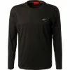 HUGO Longsleeve Derol 50447977/005 Baumwolle, Kohlschwarz