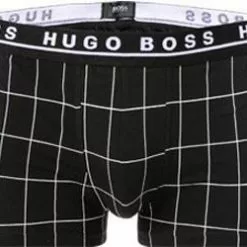 BOSS Trunks 3er Pack 50458545/966 Baumwoll-Stretch, Berre-schwarz, Purpur -Wäsche Verkaufsshop 381758 norm2