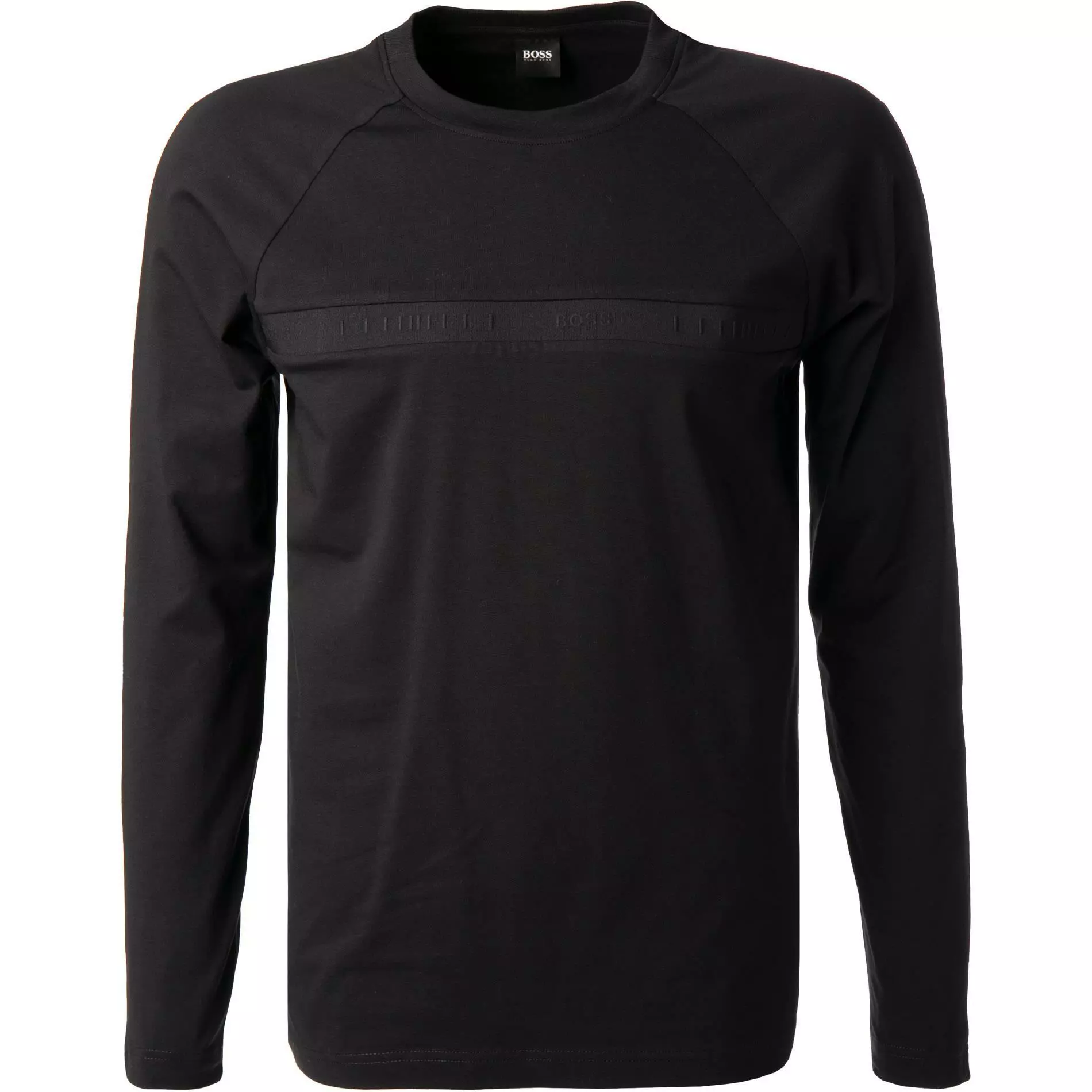 BOSS Longsleeve Togn Tape 50462863/001 Baumwolle, Schwarz 1 BOSS Longsleeve Togn Tape 50462863/001 Baumwolle, Schwarz