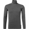Marc O'Polo Longsleeve 220 2202 52354/969 Rollkragenshirt, Bio Baumwolle, Grau