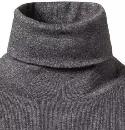 Marc O'Polo Longsleeve 220 2202 52354/969 Rollkragenshirt, Bio Baumwolle, Grau 3 Marc O'Polo Longsleeve 220 2202 52354/969 Rollkragenshirt, Bio Baumwolle, Grau – Bild 3