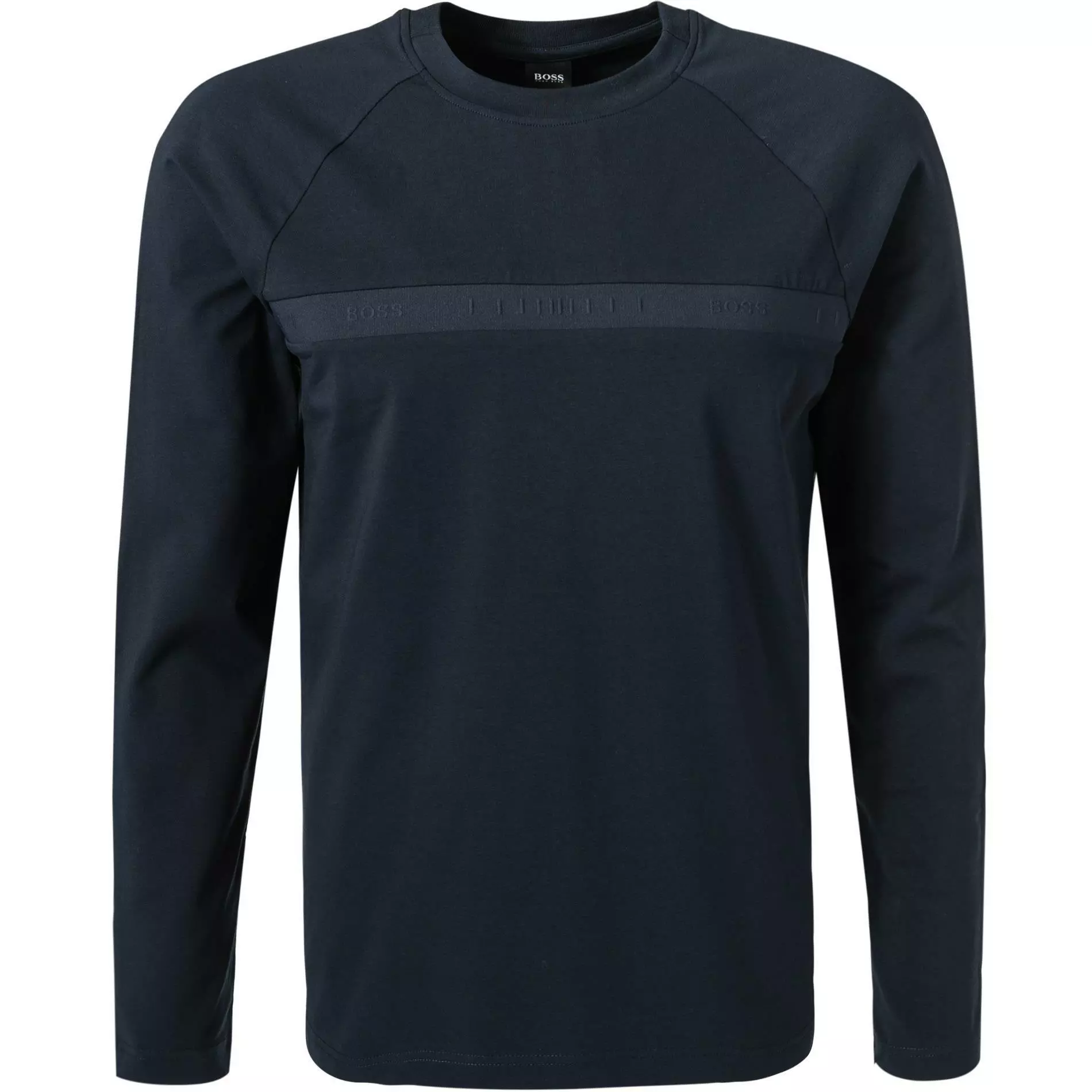 BOSS Longsleeve Togn Tape 50462863/410 Baumwolle, Navy 1 BOSS Longsleeve Togn Tape 50462863/410 Baumwolle, Navy
