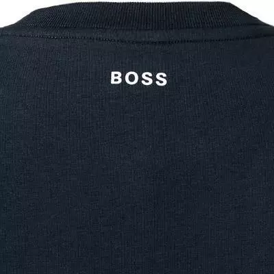 BOSS Longsleeve Togn Tape 50462863/410 Baumwolle, Navy 4 BOSS Longsleeve Togn Tape 50462863/410 Baumwolle, Navy – Bild 4