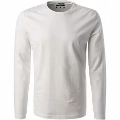 Pierre Cardin Longsleeve 53270/000/12328/1000 Baumwolle, Weiß