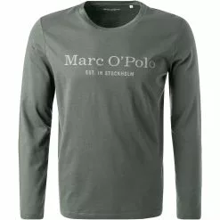 Marc O'Polo Longsleeve 220 2220 52152/451 Baumwolle, Moosgrün