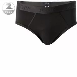 JOOP! Slip 2er Pack 30030788/001 Slips, Baumwoll-Stretch, Schwarz