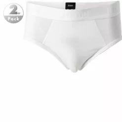 JOOP! Slip 2er Pack 30030788/100 Slips, Baumwoll-Stretch, Weiß