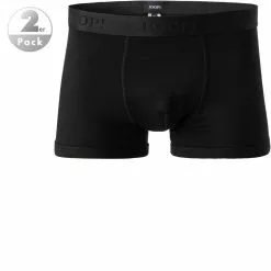 JOOP! Boxer 2er Pack 30030789/001 Trunks, Baumwoll-Stretch, Schwarz