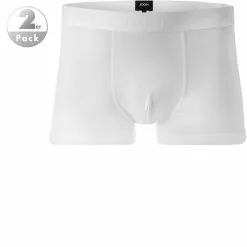 JOOP! Boxer 2er Pack 30030789/100 Trunks, Baumwoll-Stretch, Weiß