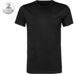 JOOP! T-Shirt 2er Pack-R 30030787/001 T-Shirts, Baumwoll-Stretch, Schwarz
