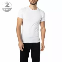 Polo Ralph Lauren T-Shirt 2er Pack 714835960/002 T-Shirts, Baumwoll-Stretch, Weiß