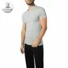 Polo Ralph Lauren T-Shirt 2er Pack 714835960/003 T-Shirts, Baumwoll-Stretch, Grau