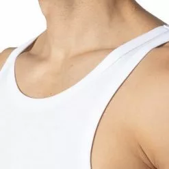 Polo Ralph Lauren Tank 2er Pack 714835886/001 Tanktops, Baumwolle, Weiß -Wäsche Verkaufsshop 382891 norm2