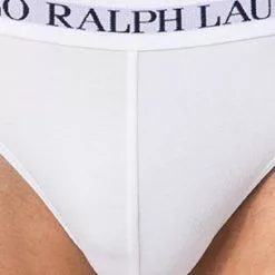 Polo Ralph Lauren Briefs 3er Pack 714835884/001 Slips, Baumwoll-Stretch, Weiß -Wäsche Verkaufsshop 382892 norm2