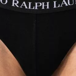 Polo Ralph Lauren Briefs 3er Pack 714835884/002 Slips, Baumwoll-Stretch, Schwarz -Wäsche Verkaufsshop 382893 norm2