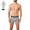 Polo Ralph Lauren Trunks 3er Pack 714835885/003 Baumwoll-Stretch, Schwarz-weiß-grau, Weiß-schwarz-grau